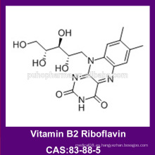 Vitamina B2 Riboflavina de alta pureza Fabricante Precio